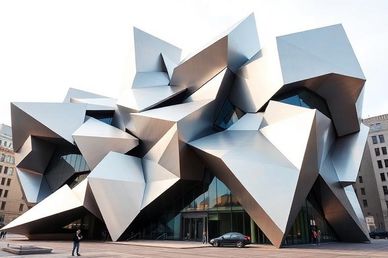 Example of the Deconstructivism aesthetic