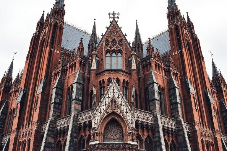 Architectural Expressionism aesthetic example