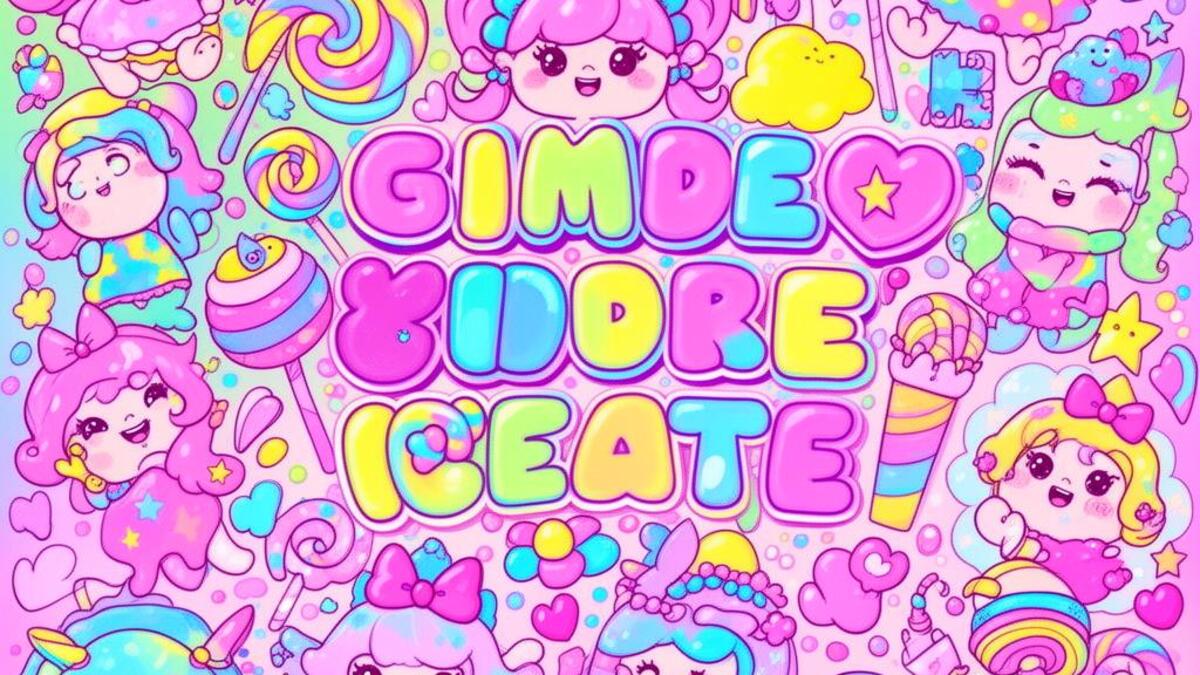 Kidcore aesthetic example