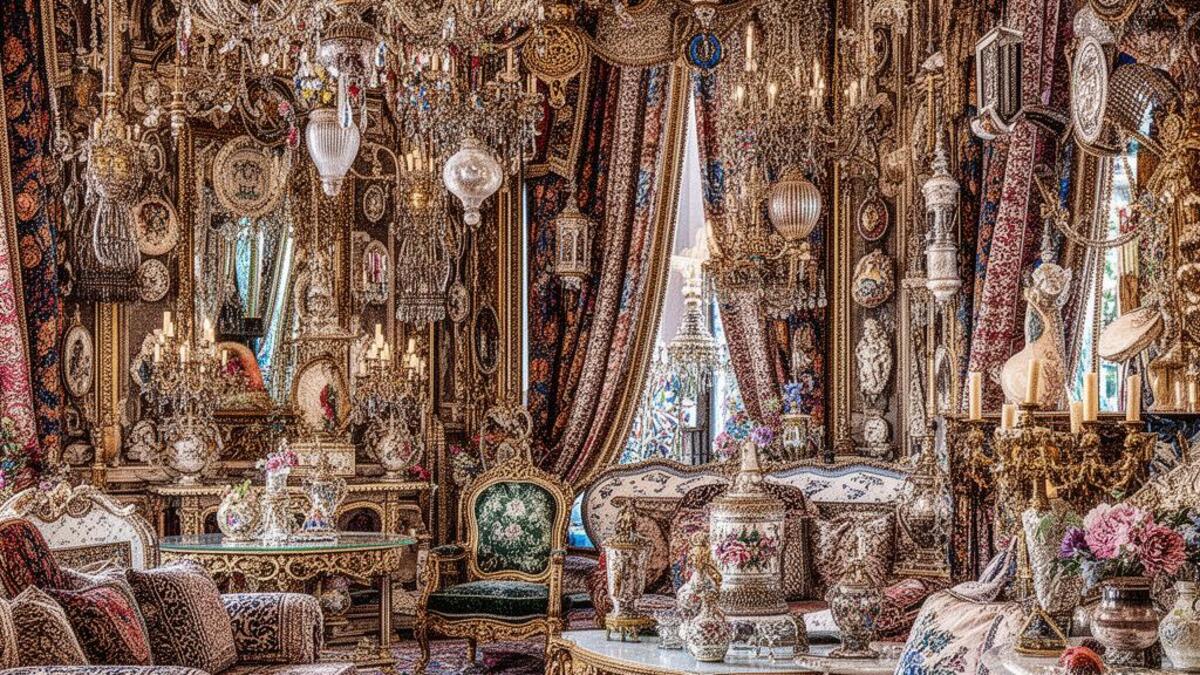Maximalism aesthetic example