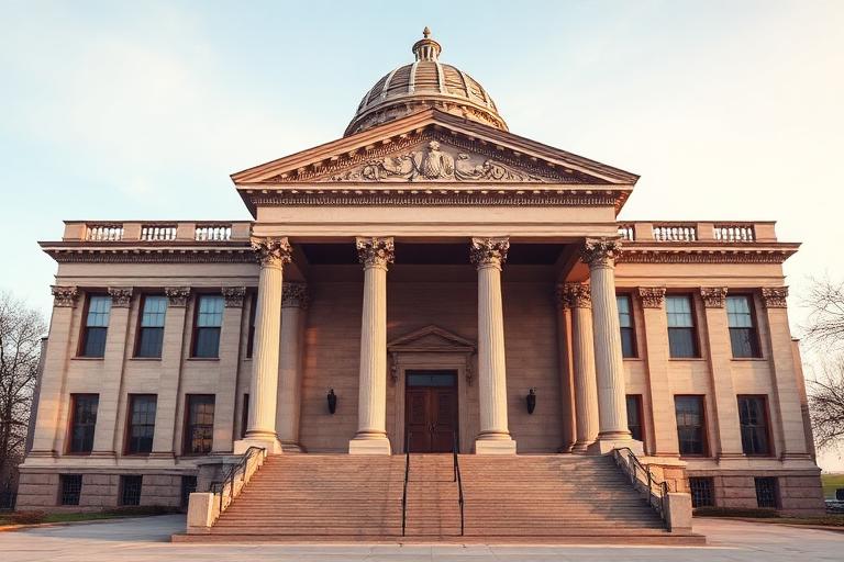 Neoclassical Architecture aesthetic example