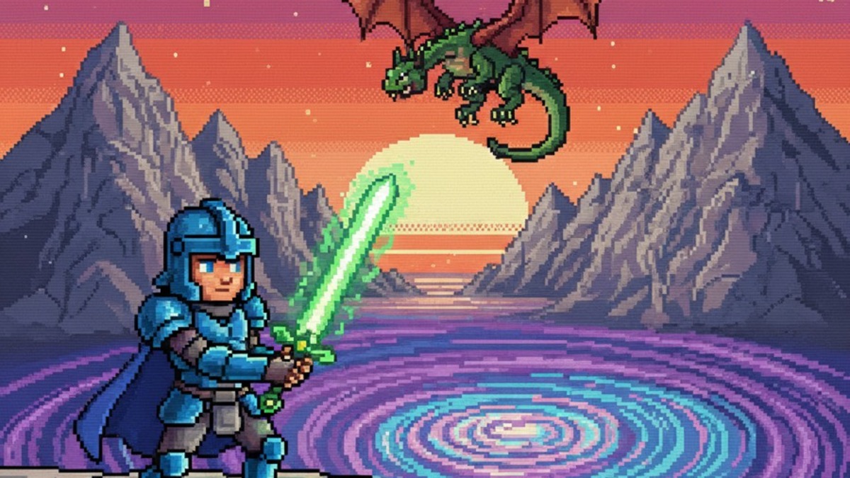 Pixel Art aesthetic example