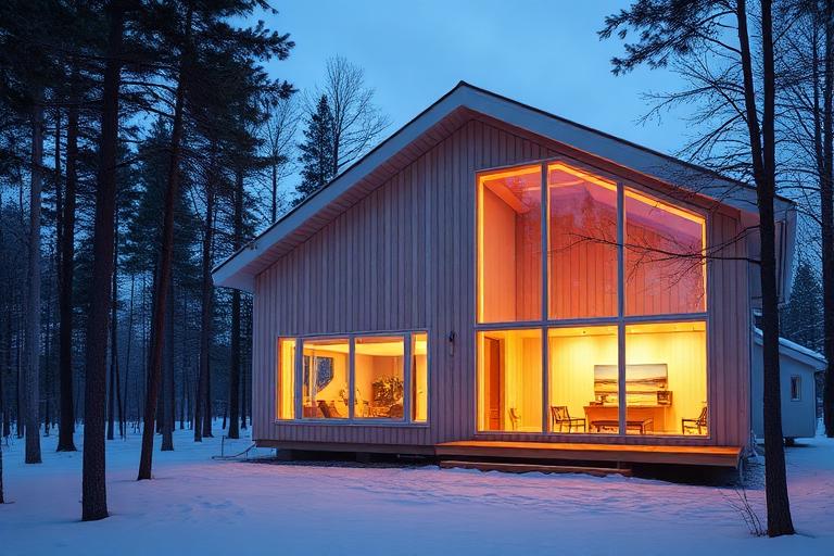 Scandinavian Architecture aesthetic example