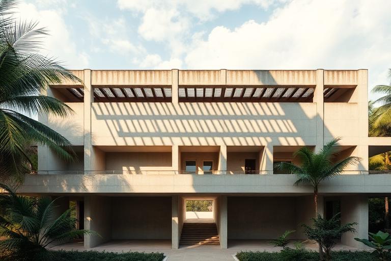 Tropical Modernism aesthetic example